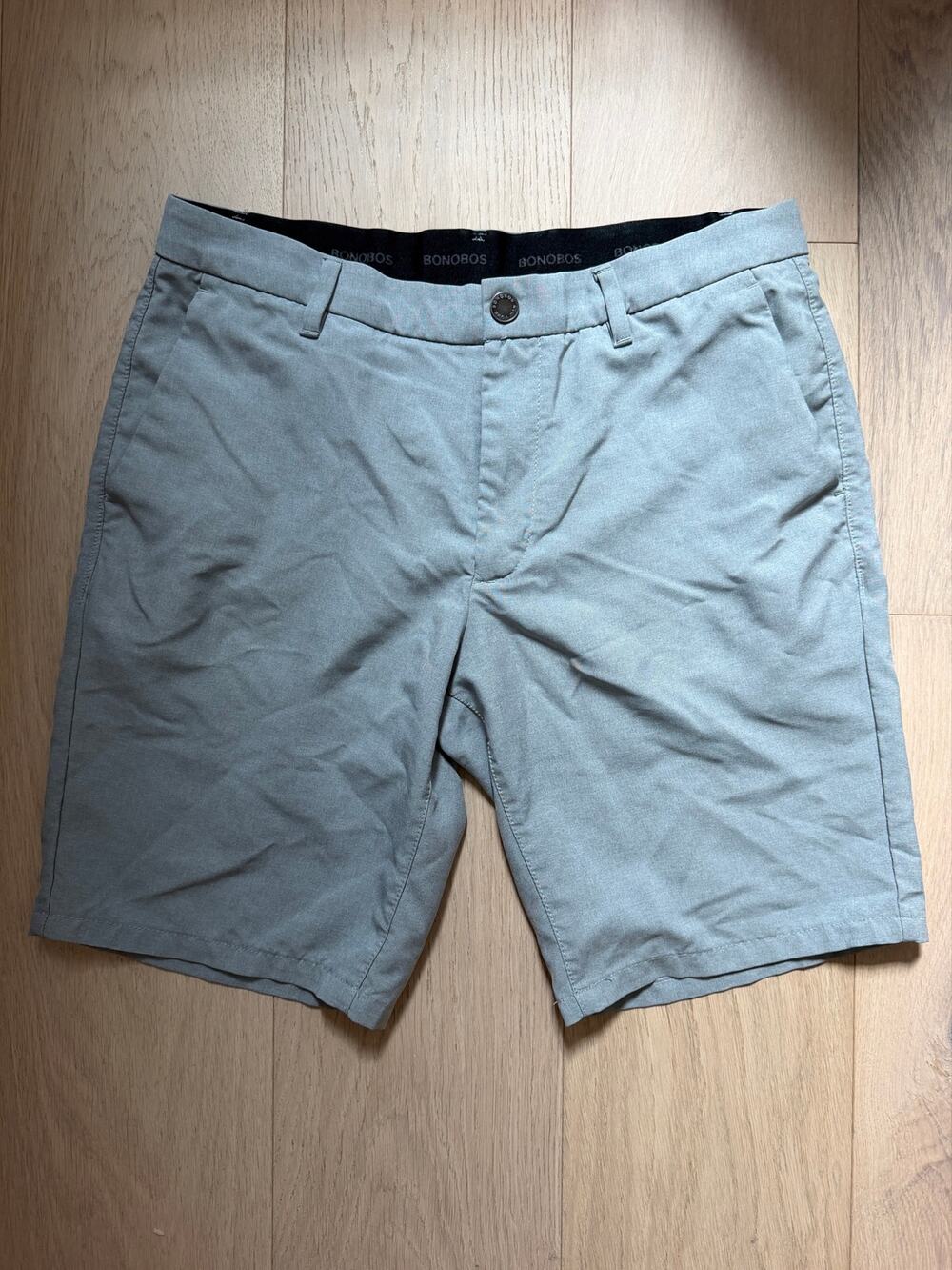 Bonobos Performance Golf Shorts Gray Size 32 / Standard 9” Inseam